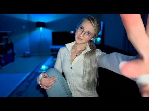 ASMR Fabric Scratching Sounds with Finger Snapping and Mouth Sounds