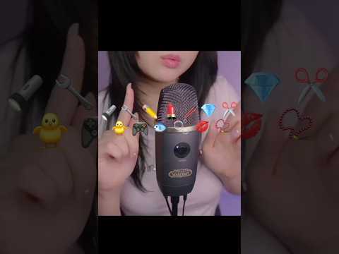 ASMR Emoji Challenge  #asmr #tingles #asmrsleep #asmrtriggers