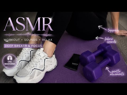 ASMR Gym Accessories | Tapping & Scratching 