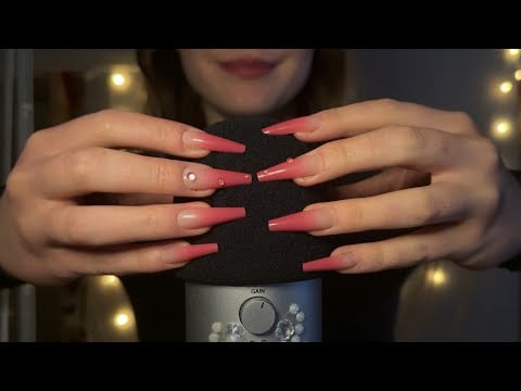ONE HOUR of Mic Scratches + Whispered Affirmations for when you NEED to sleep 🩷 [ASMR]