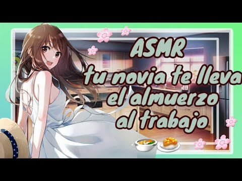 //ASMR// tu novia te lleva el almuerzo al trabajo🌮🍜 *espero te guste amor💕*
