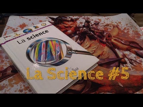 ASMR FR : La science 5 ( livre bruit papier glacé )