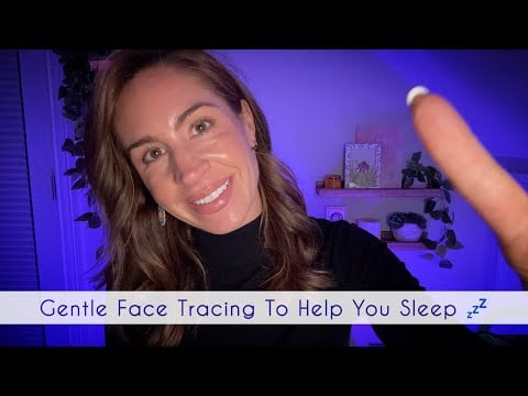  ASMR | Soft Face Tracing for Sleep 😴 Slow, Calm & Comforting, Whispered Affirmations & Deep Tingles