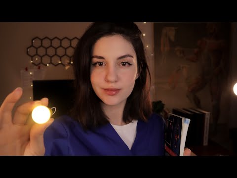 АСМР Осмотр у Невролога🌙 Тихий голос / ASMR Cranial Nerve Examination