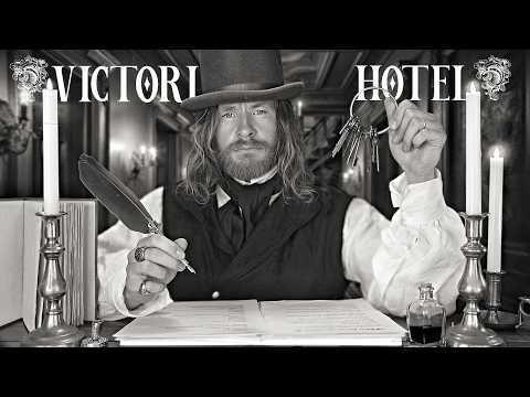 ASMR 1840's Victorian Hotel Check-In Roleplay POV