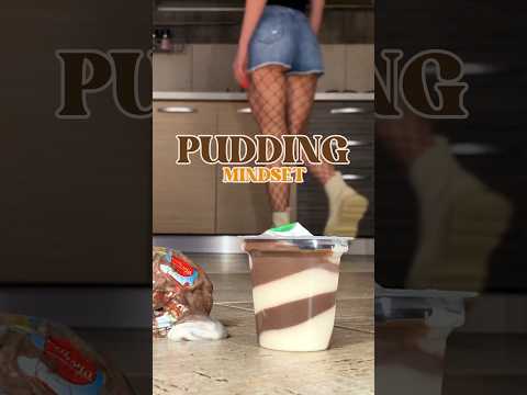 Pea’s Boots vs. Pudding Cups! Food Crushing! Oddly Satisfying! ASMR