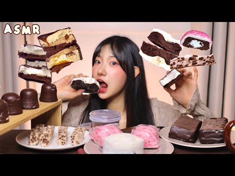 ASMR 요즘 초코 마시멜로우 진짜 유명한 조합임.