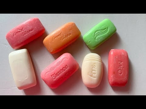 ASMR Soap catting/ Soap carving/ Резка мыла/ Asmr soap