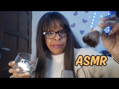 POV: FAZENDO SUA BARBA #asmr  #asmrroleplay  #humor