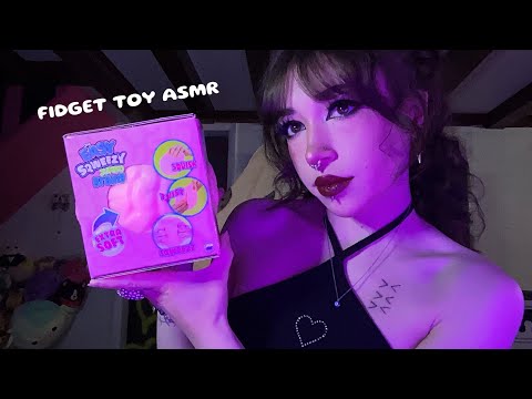 Squishy Fidget & Sensory Toys ASMR | Putty, Sticky Sounds, Tapping, Rambling, Whispering