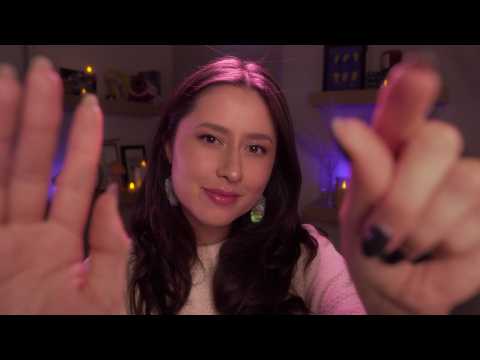 ASMR Face Adjustments To Help You Sleep 🤏😴 click, touching, checking,...