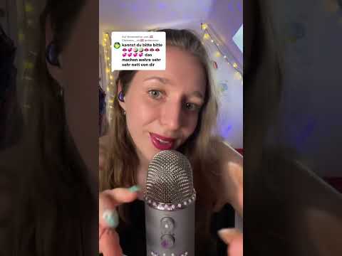 Love your Trigger Wishes 💕🥥 #asmr #asmrshorts #shorts