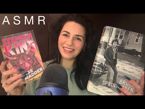 ASMR | Cosy Book Tapping, Spine Scratching & Flipping Pages 📚