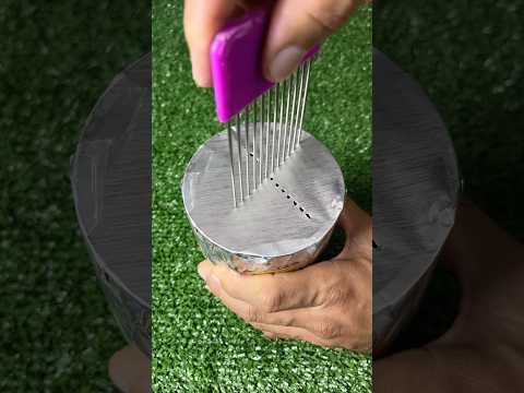 Relaxation Foil Paper & Fork ASMR 🥰😍 #shorts #asmr #oddlysatisfying