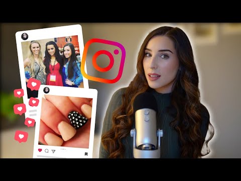 ASMR | Millennial Reacting to Old Instagram Posts