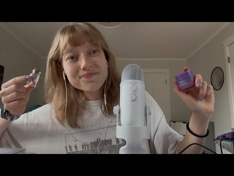 second asmr video || purple trigger assortment