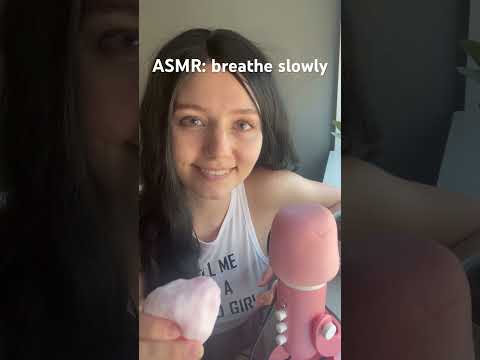 breathe slowly 🤍#asmr #girlfriendasmr #calmasmr #comfortaudio #whisper