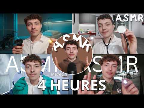 ASMR: 4H de roleplay médecin variés