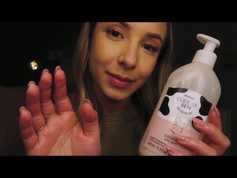 ASMR BEM CREMOSO E DELICADINHO PARA CURAR INSÔNIA ☁️ 