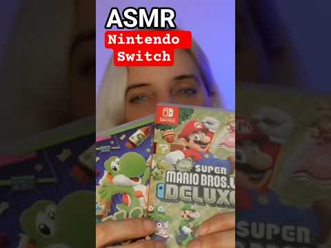 ASMR NINTENDO PARA DORMIR #asmr #asmrnintendo #asmrnintendoswith #nintendo #nintendoswitch