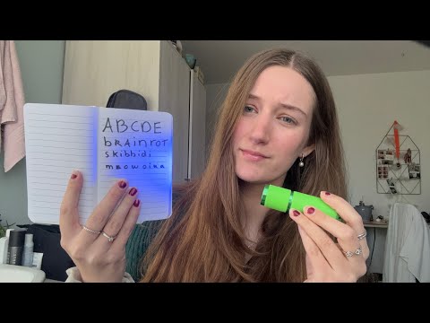 ASMR - VERY fast eye exam