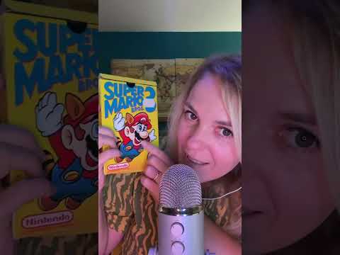 ASMR FR / Retrogaming ! Je te montre mes jeux NES #asmrfr #asmr #shortsasmr