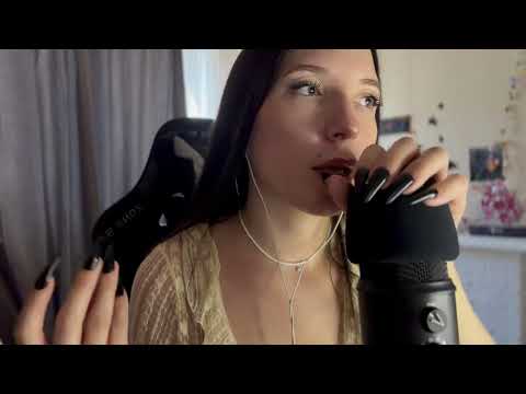 Агрессивный пампинг и скретчинг микрофона 🖤 ASMR AGGRESSIVE 