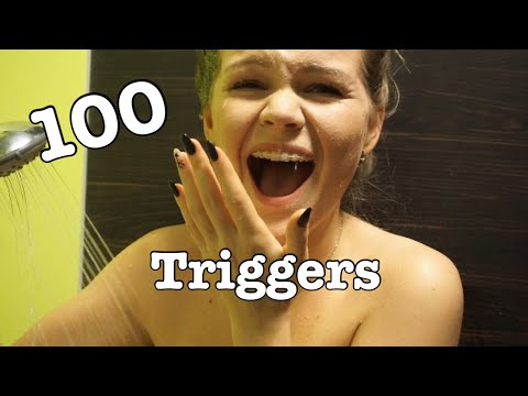 ASMR | 100 TRIGGERS IN 4 MINUTES | АСМР | 100 ТРИГГЕРОВ ЗА 4 МИНУТЫ