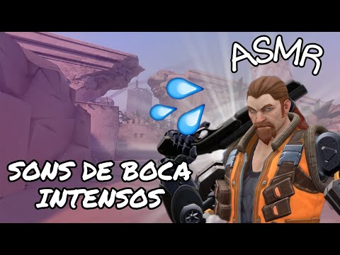 ASMR GAMEPLAY - Valorant (SONS DE BOCA INTENSOS)💦