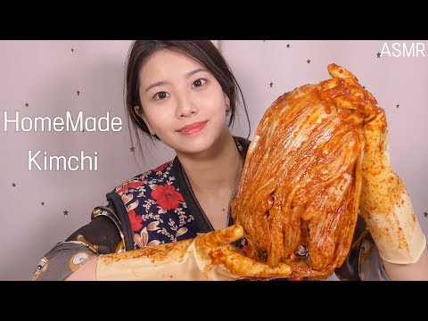 직접만든 김장김치와 수육 리얼사운드 먹방[한국어 ASMR](Home made Kimchi)김치 이팅사운드,eating sounds,mukbang,꿀꿀선아,suna asmr,