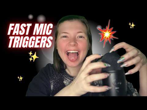 Fast and Aggressive ASMR for People Who LOVE Mic Triggers