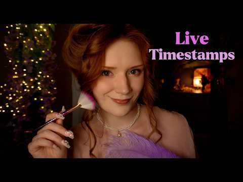 ASMR Face Tracing, Spit painting, Kisses,Plucking,Mic scratching, Beeswax Tapping,Wooden skin care😴