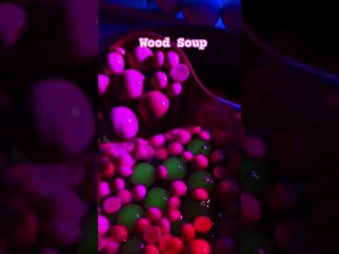 ASMR| WOOD SOUP| TINGLY SOUNDS| Relax loves! #lwoodasmr #woodsoupasmr #shorts