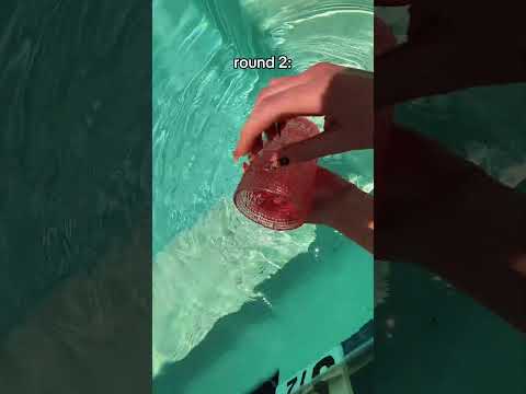 ￼ASMR who does it better ? pool sounds textured glass #asmr #glasstapping #texturedglass #glassasmr