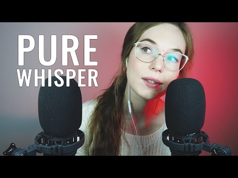 ASMR Q&A - Pure Whispering (Up Close, Ear to Ear)