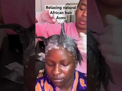 Retouching natural hair #asmrtriggers #asmrroleplay #asmr #relax #sleep