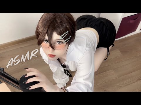 ASMR Mic Pumping 🎙️ Scratching (Kobeni Cosplay)