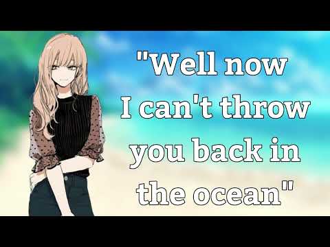 {Asmr} Rich tsundere finds you on her beach [siren listener] [rude VA] [f4a] [helping you]