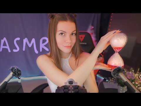 ASMR 2 микро : шепот, перчатки, колба и многое другое АСМР 2 mic : whisper, gloves, flask and more