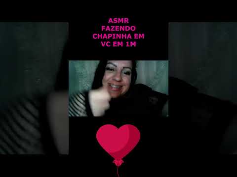 ASMR-SHORTS FAZENDO CHAPINHA NO SEU CABELO EM 1M #asmr #rumo1k #shortsviral #shorts