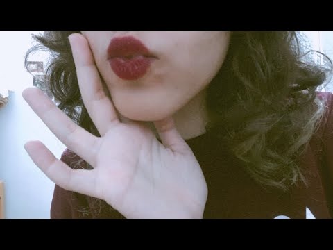 ASMR | Lens fogging (+ mouth sounds, lens licking, kisses)