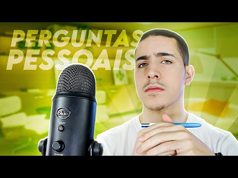 ASMR Te fazendo perguntas POLÊMICAS e DESCONFORTÁVEIS