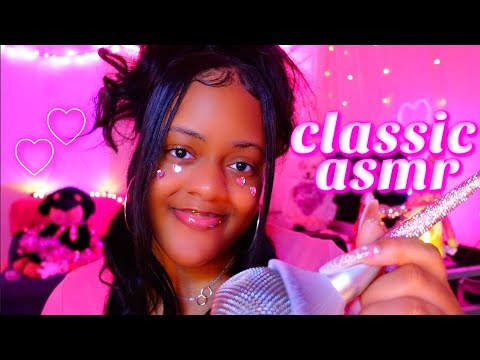 Classic ASMR 💕💗✨| Tapping, Whispers & Old School Triggers for Endless Tingles ♡