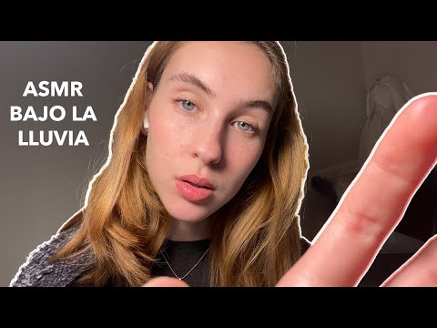 ASMR ATENCIÓN PERSONAL (BAJO LA LLUVIA) Soft Spoken & Whispering