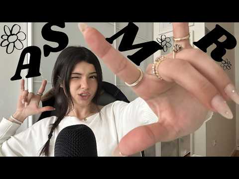 ASMR ✿ 100% Tingles ✿ Fast Ring Sounds + Mouth Sounds + Dry Hand Sounds + Snaps + Hand MovementzzZ