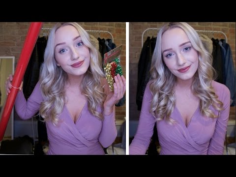ASMR Wrap Presents With Me! + Rambly Chat | GwenGwiz