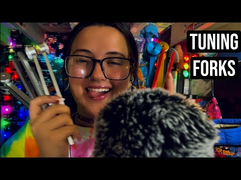 Tuning Forks ASMR! Satisfying soft music and soothing sounds for sleep! ZzzzZzzzz