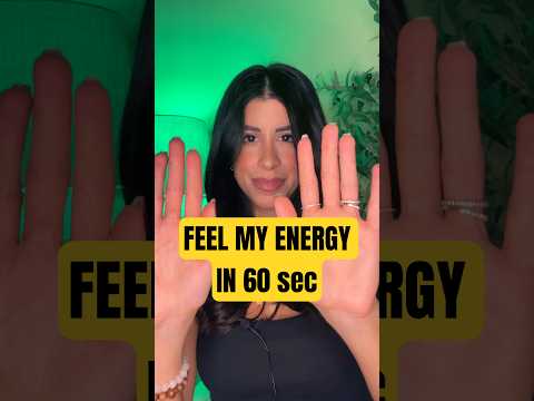 Feel the Energy in 60 sec - Try this now #shorts  #reiki #asmr