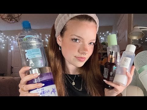 ASMR Nighttime Routine, Get Unready W/ Me 💗 | Rambles, Tapping, Soft Sounds