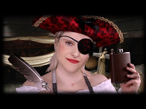 ASMR: Pirate Captain Measures & Equips You For Your First Voyage